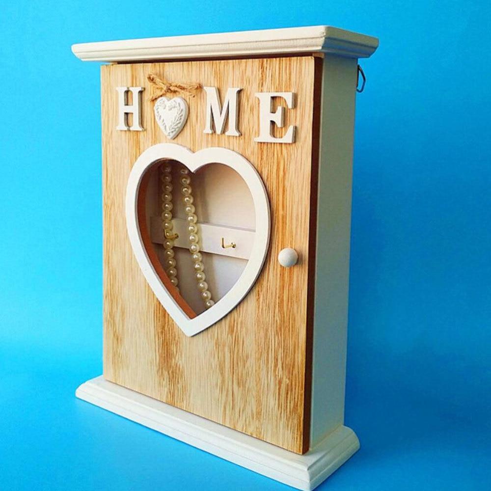 Boîte à Clés Murale en Rotin "Cosy" 38cm Blanc Boîte à Clés Murale en Rotin "Cosy" 38cm Blanc