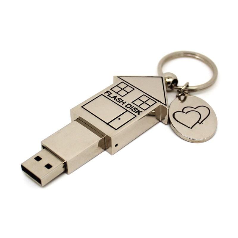 Clé USB en forme de clé plate