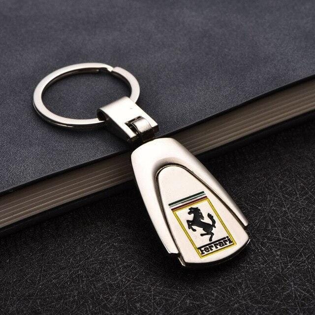 Porte-clés de Voiture Porte-clés pour Ferrari,Porte-clés de Remplacement  pour Voiture avec Logo de la Voiture pour Hommes et Femmes Accessoires de  Voiture,A : : Auto et Moto