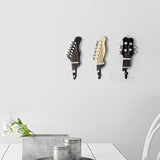 Accroche Clefs Mural Guitare