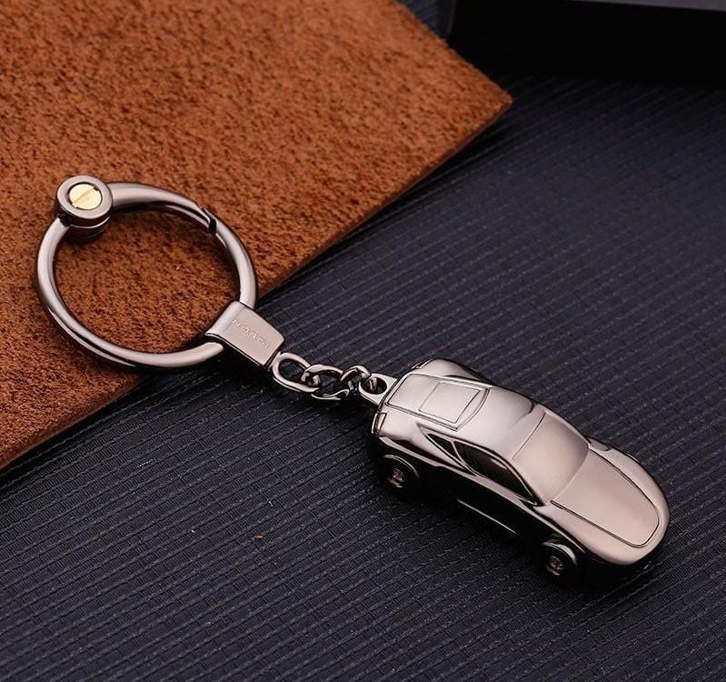 Mini porte-clés de voiture en métal, calendrier perpétuel, clé