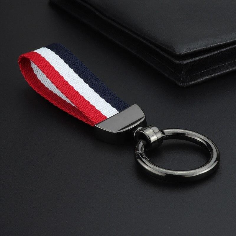 Porte cles clé clefs rond imprime double face cocarde france drapeau Porte cles clé clefs rond imprime double face cocarde france drapeau