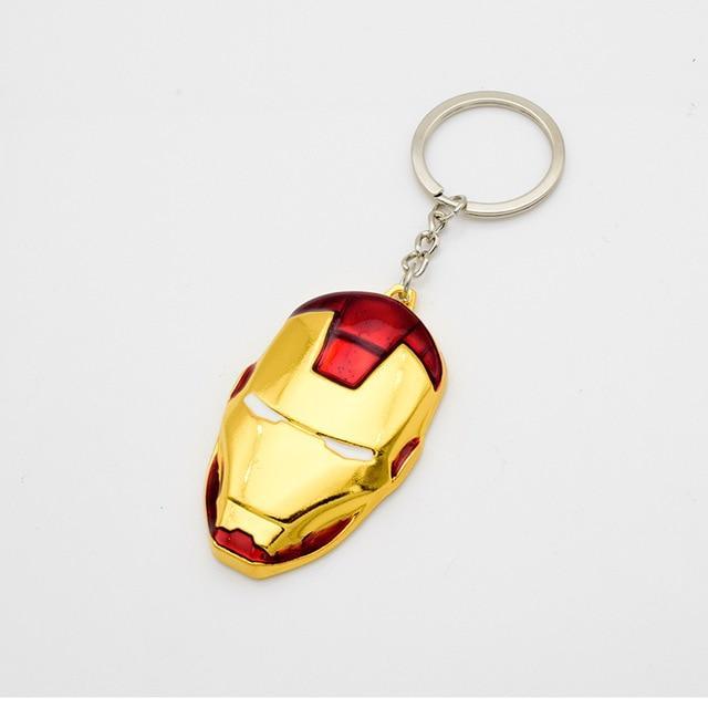 Porte-Clés Iron Man Marvel avec Jeton de Course Porte-Clés Iron Man Marvel avec Jeton de Course
