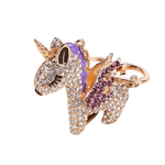 Porte Clé Licorne Petit Cristal | Porte Clé Shop