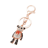 porte clé animal cristal