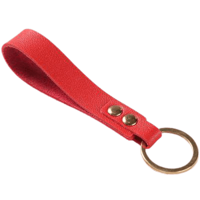 Porte-clés Lanière Rouge